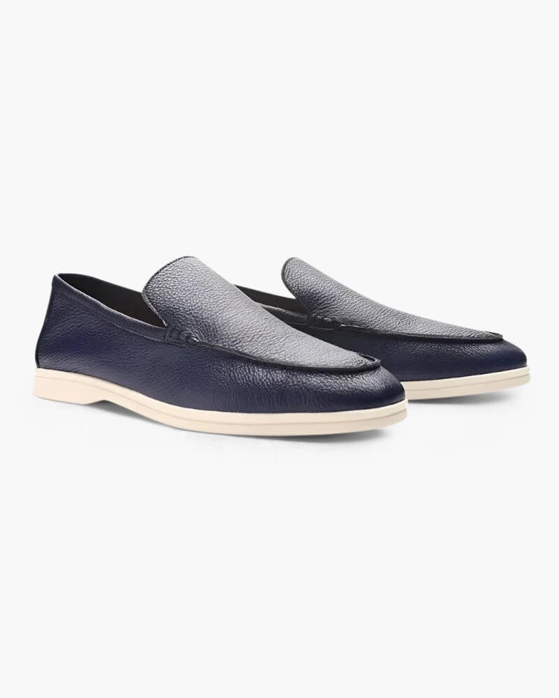 Old Money Satorini Leather Loafers