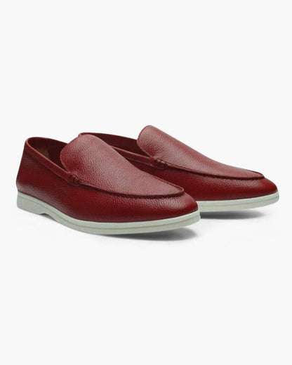 Old Money Satorini Leather Loafers