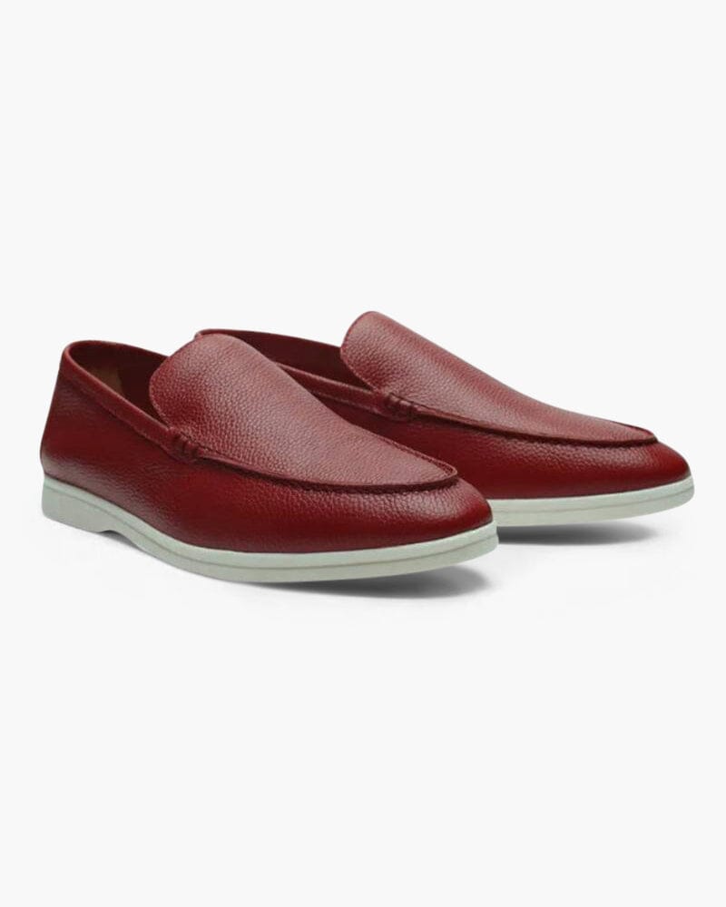 Old Money Satorini Leather Loafers