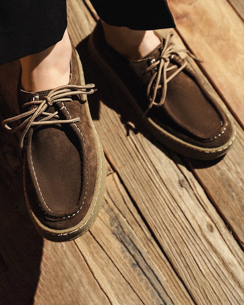 Old Money Suede City Shoes