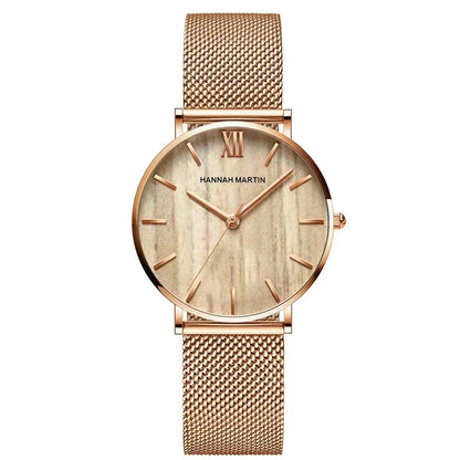Orologio da polso rotondo da donna